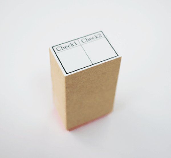 画像3: 回覧用ゴム印２マス (3)