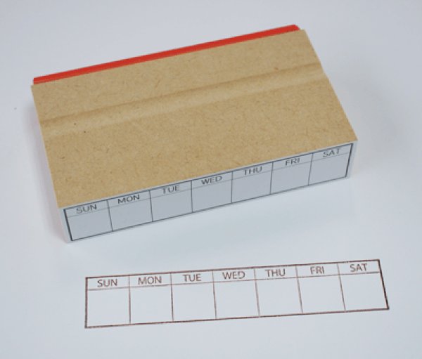 画像4: 回覧用ゴム印７マス (4)