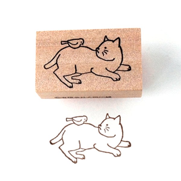 画像3: ゴム印(ねこ CA5) (3)