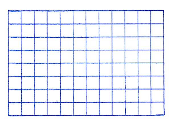 画像2: 5mm方眼のゴム印M (2)