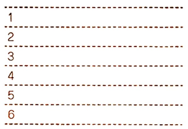 画像2: 番号付きケイ線のゴム印 (2)