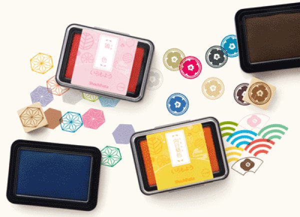 画像4: シャチハタ いろもよう(淡色) (4)