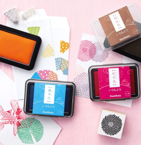 画像2: シャチハタ いろもよう(淡色) (2)