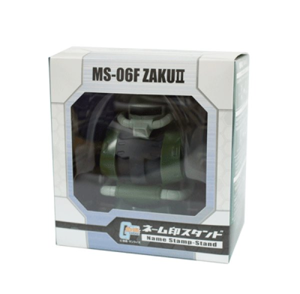 画像1: サンビー ネーム印スタンド MS-06F ZAKUII (1)